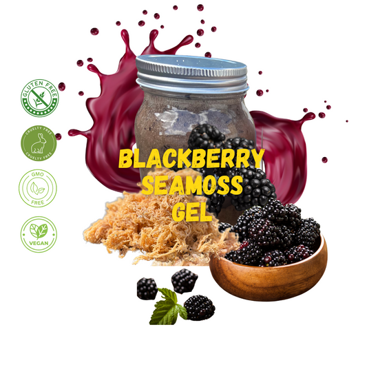Blackberry Flavor Seamoss Gel