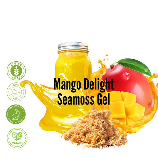 Mango Flavor Seamoss Gel