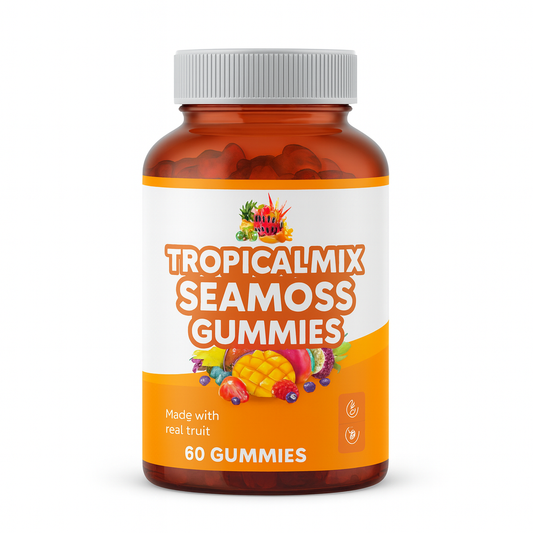 Tropical Mix Seamoss Gummies – Daily Family Wellness Blend