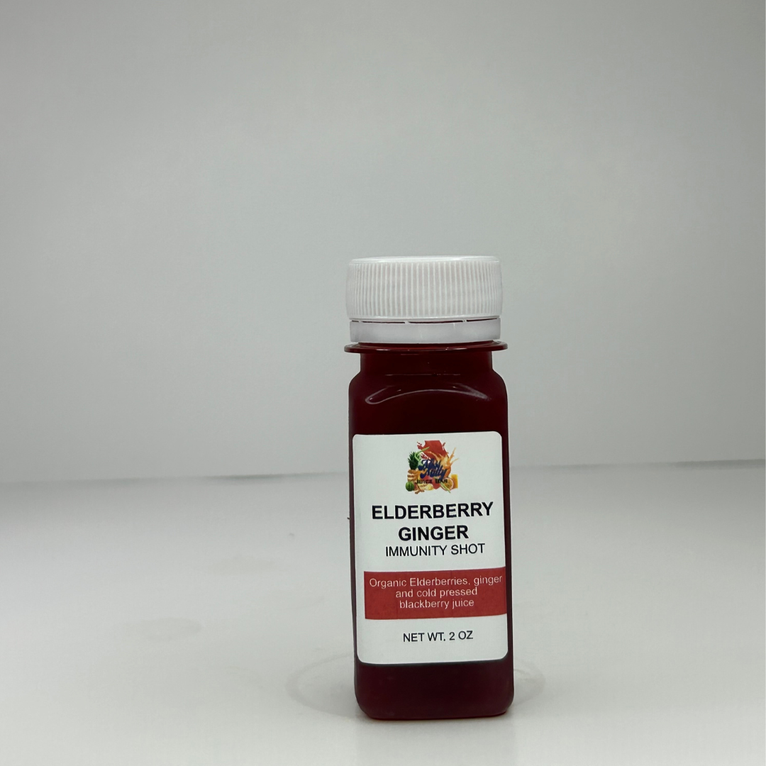 Elderberry Ginger Immunity Shot