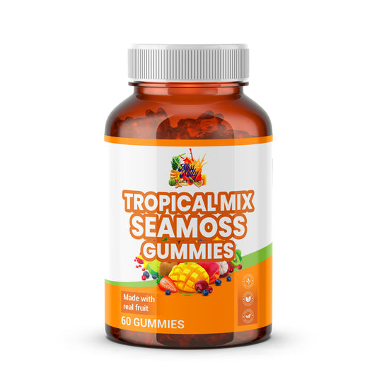 Tropical Mix Seamoss Gummies – Daily Family Wellness Blend