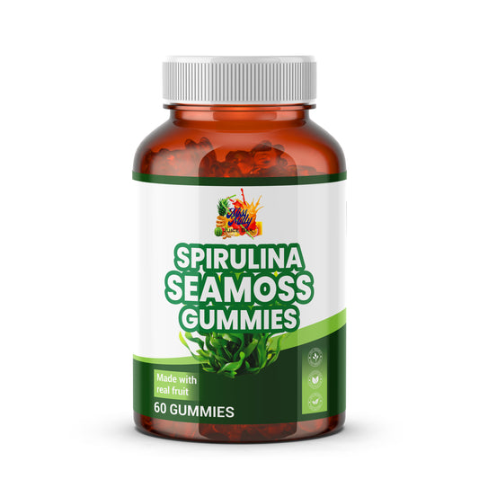 Spirulina Seamoss Gummies – Green Vitality Superfood Blend