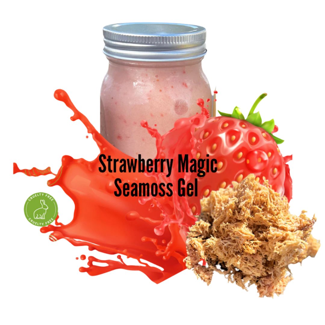 Strawberry Goji Berry Seamoss Gel