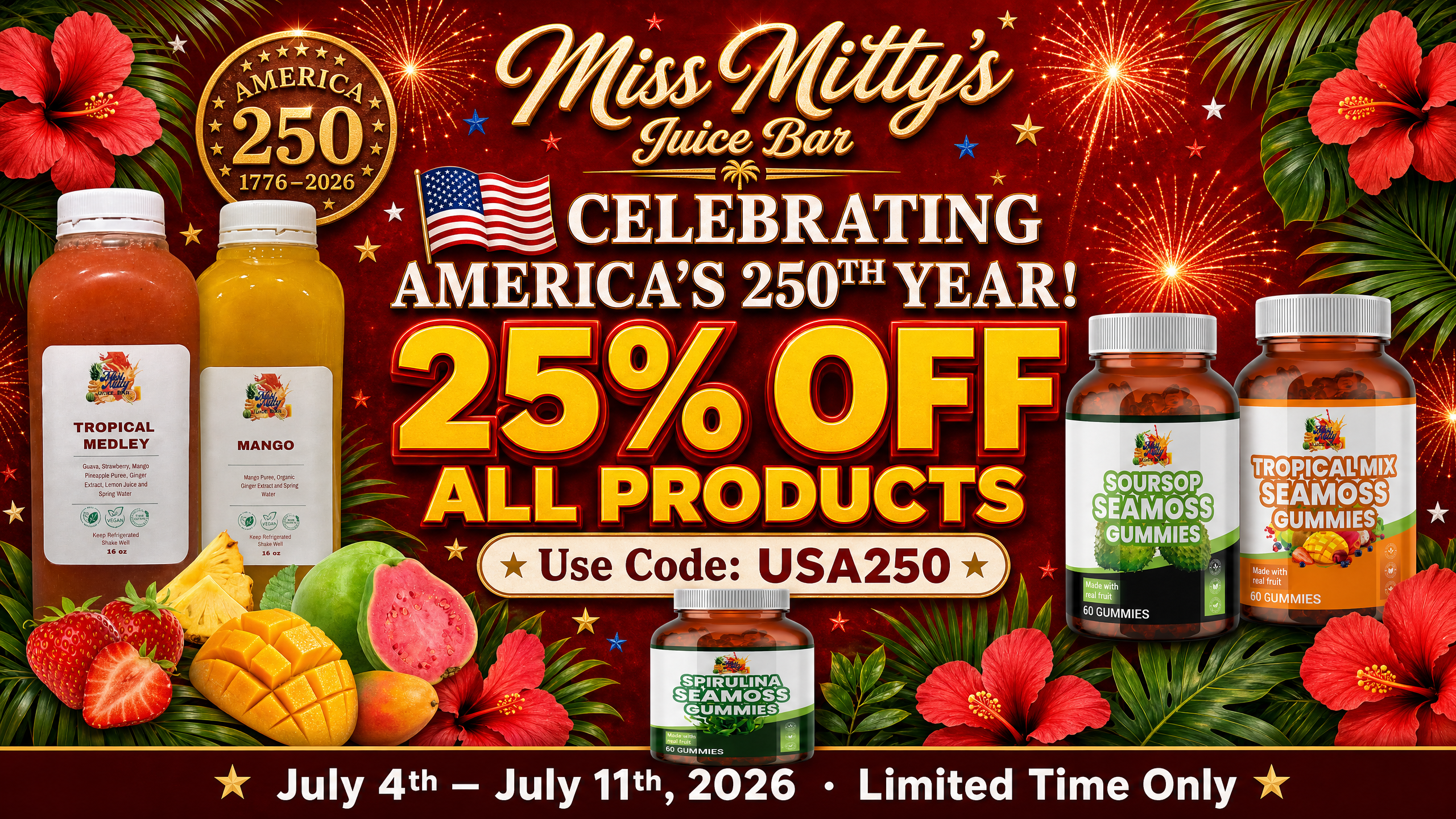 Miss Mittys 4th of July Sale Banner 2026